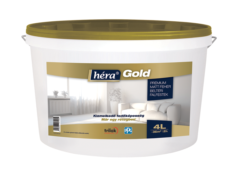 Héra Gold beltéri falfesték
