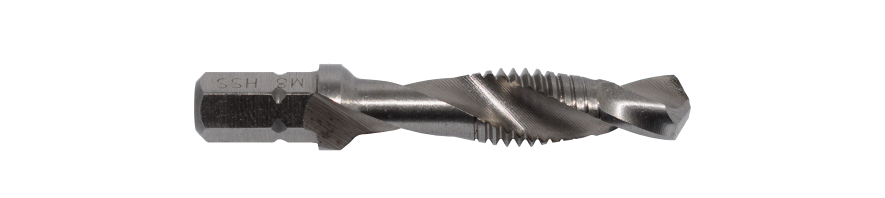 Kombinált menetfúró M, HSS-G C 6,3 1/4” hatszög szárral