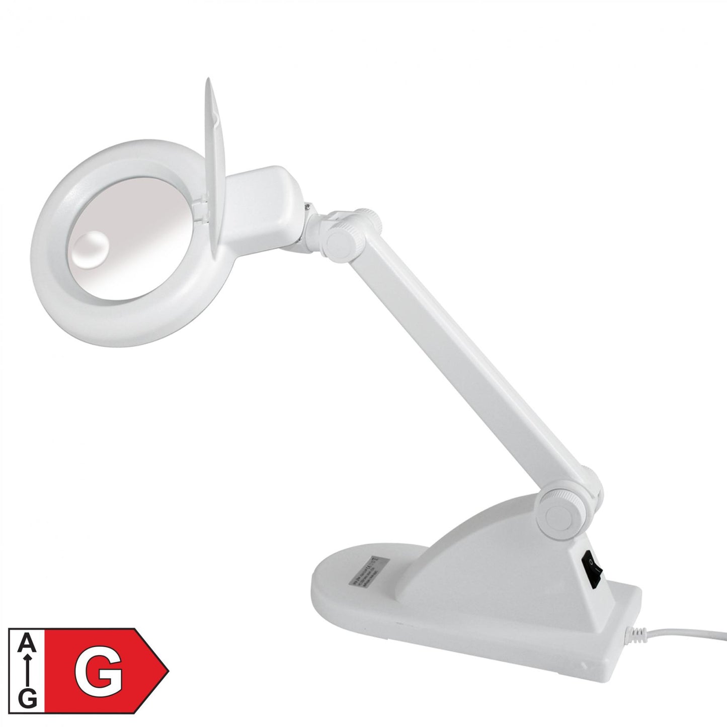 Home NKL 022 nagyítós lámpa, 12 W, 450 lm, 3 dioptria nagyítás, 12 dioptria másodlagos lencse