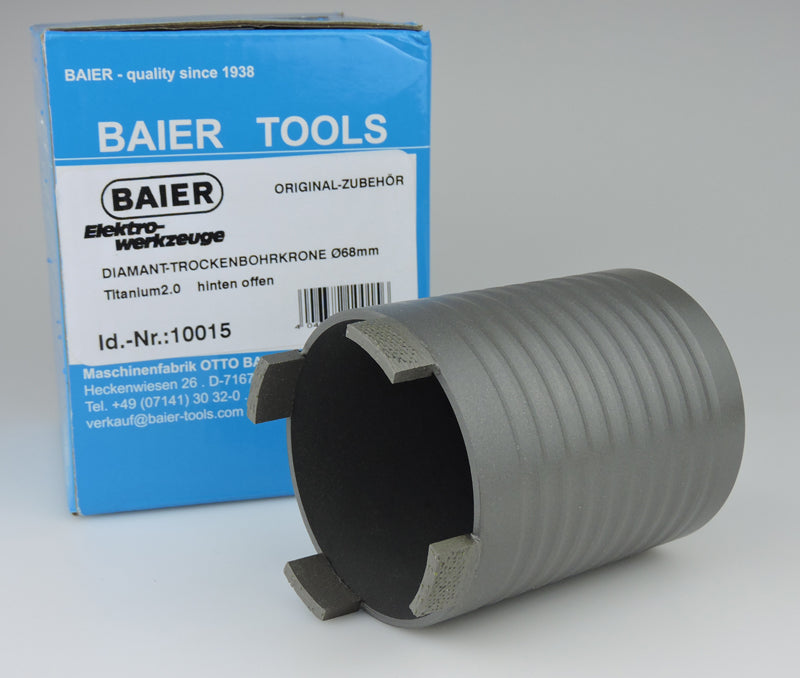 Baier Titanium 2 dobozfúró ∅68, M16 befogatás