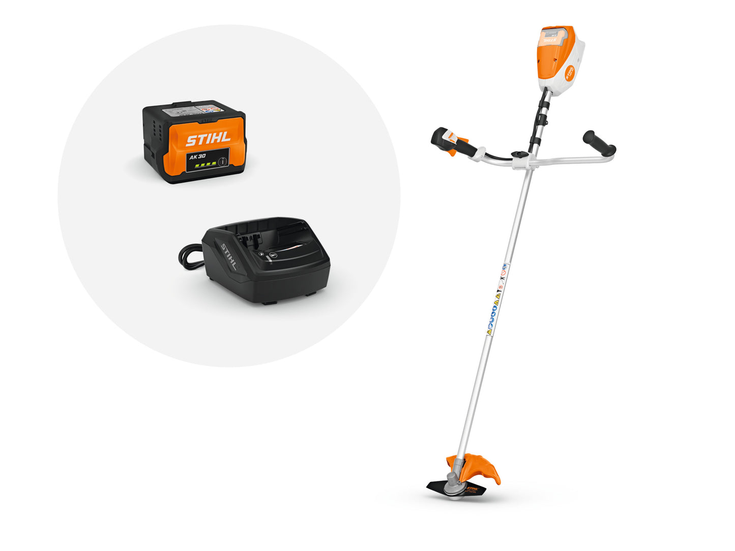 Stihl FSA 80 (AK 30 akkuval és AL 101 töltővel) - Szegélynyírók / Motoros kaszák