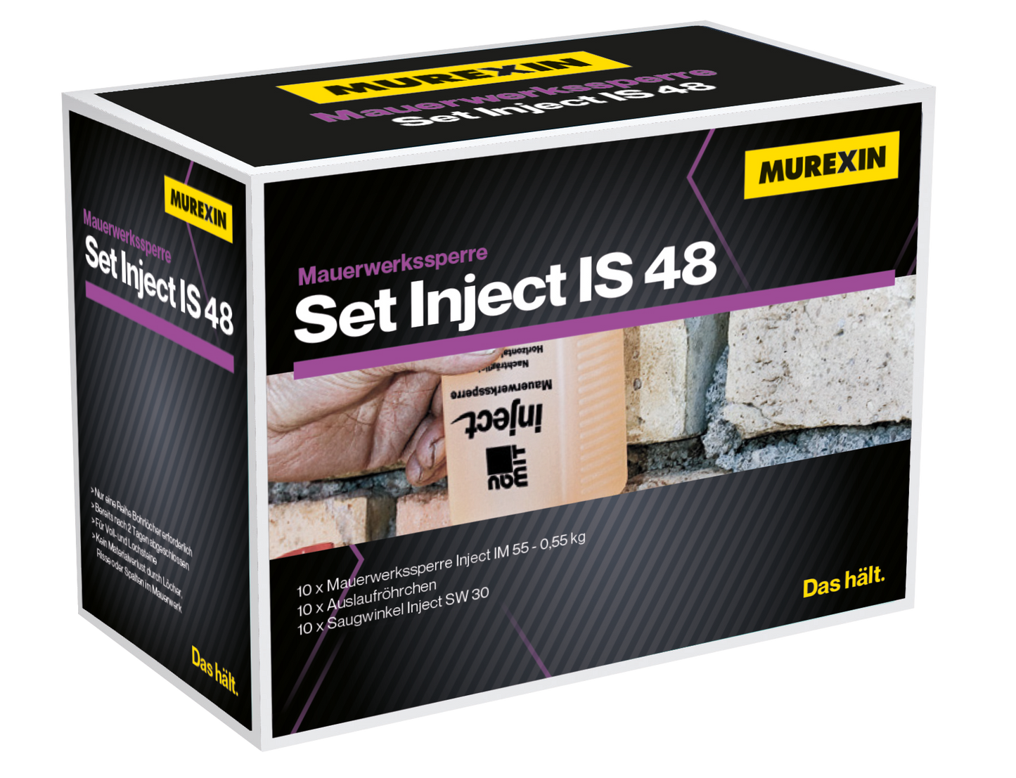 Murexin IS 48 Injektáló szett kőműves szerkezetekhez