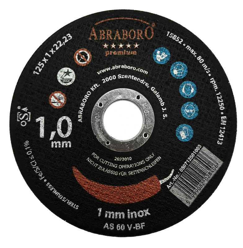 ABRABORO® Chili INOX premium (black)