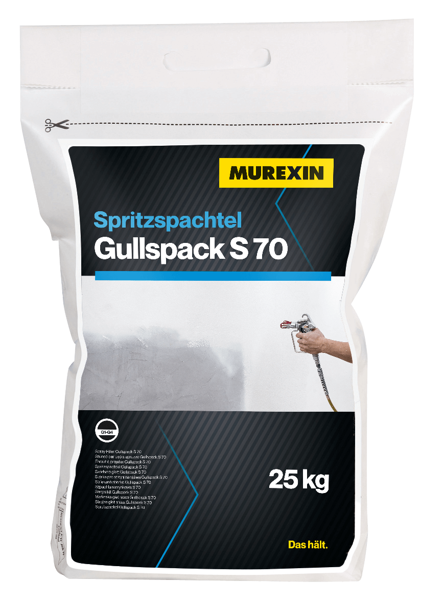 Murexin S 70 Gullspack szórható glett