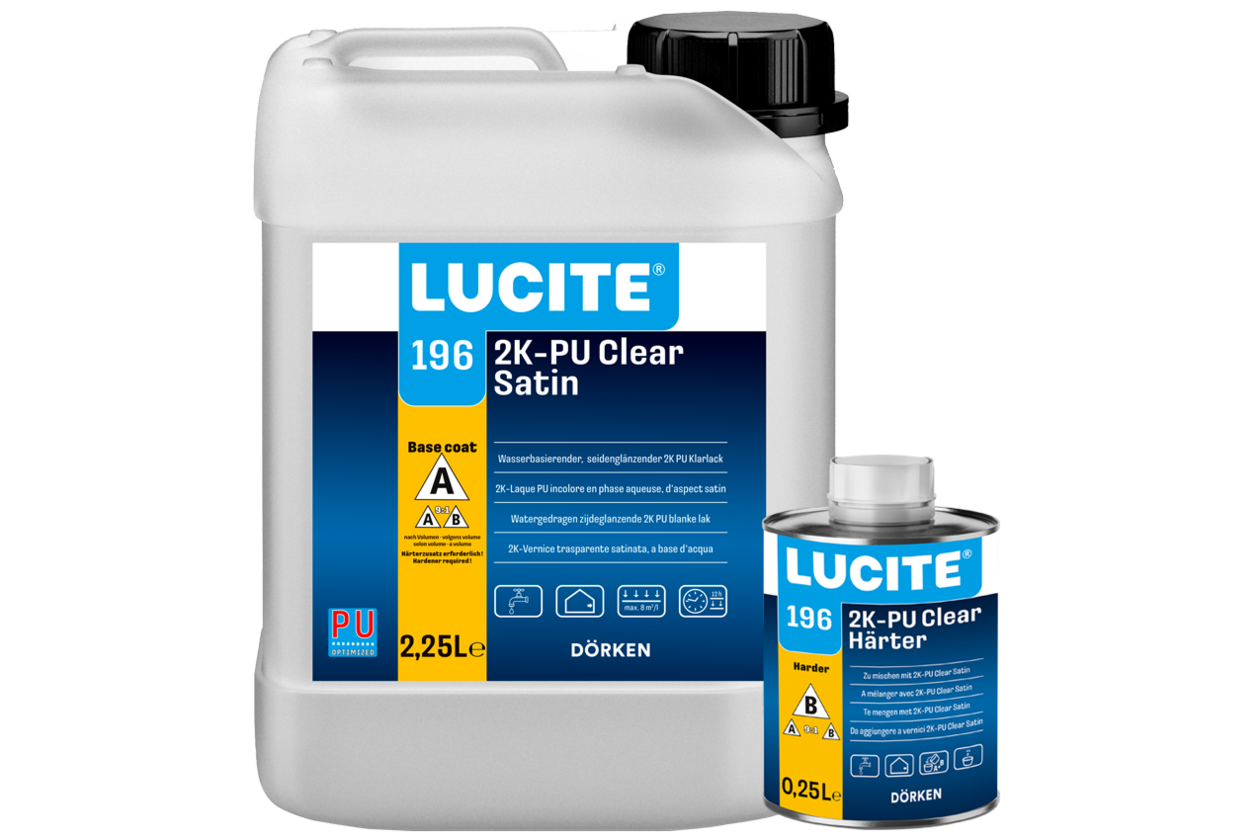 Dörken LUCITE® 196 2K-PU Clear Satin