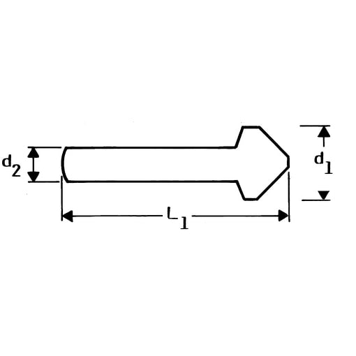 Berner süllyesztettbit 1/4" DIN 335