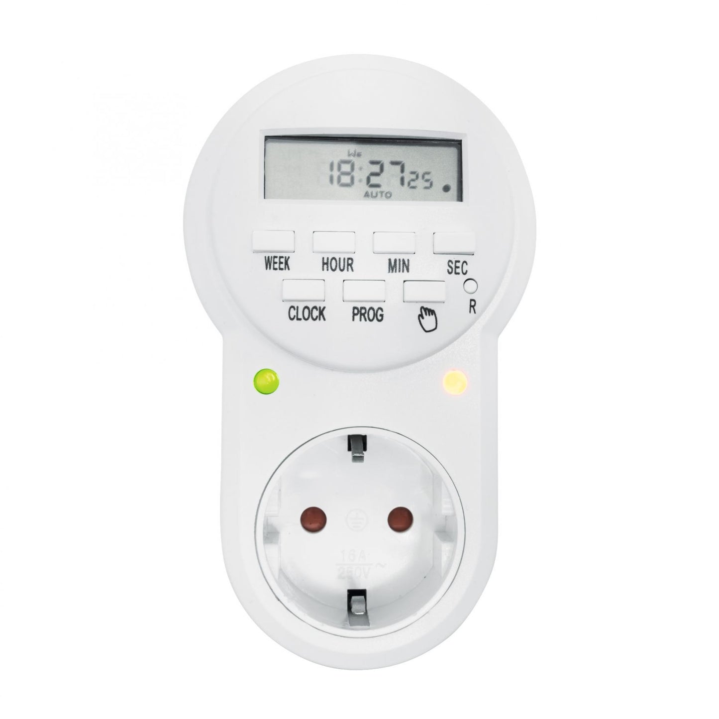 Digitális beltéri, heti időzítő óra