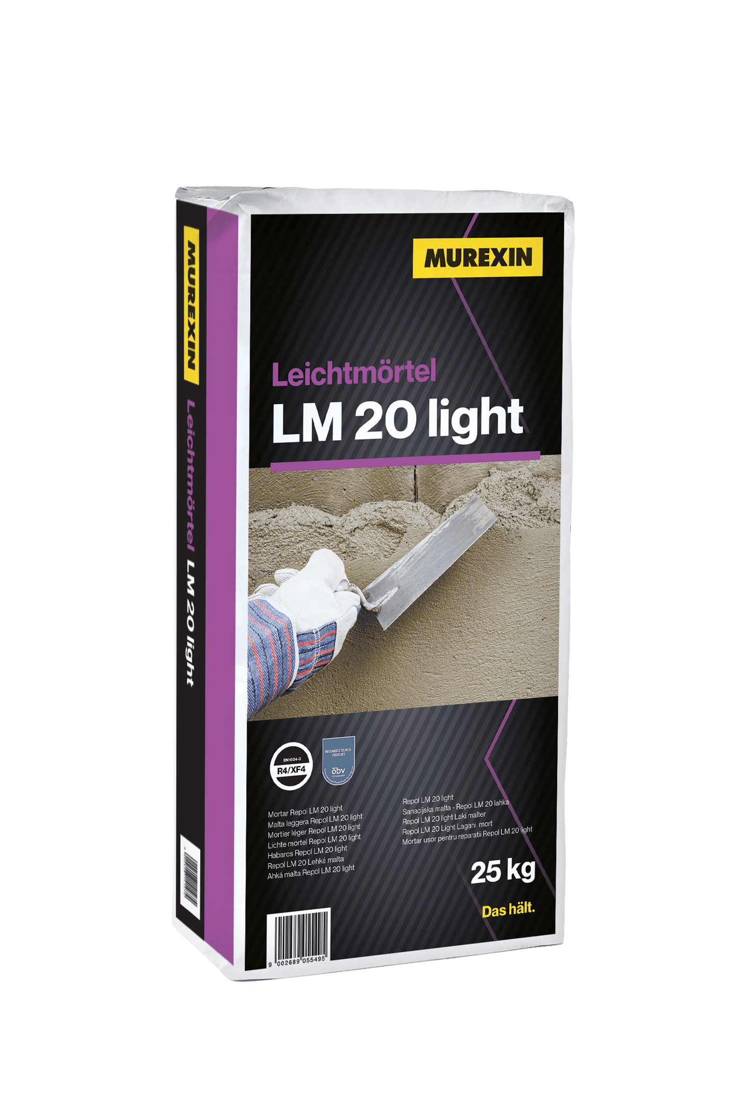 Murexin LM 20 Light Könnyű betonjavító habarcs