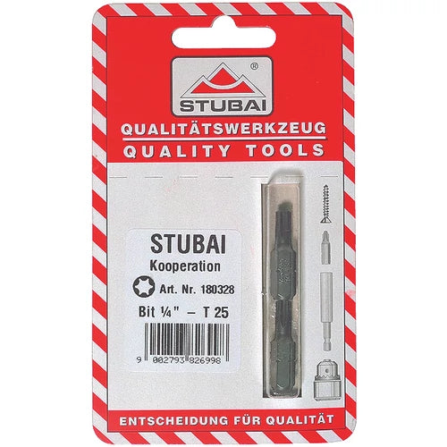 STUBAI Csavarhúzó betét ált. SB-kartonon (több méretben)