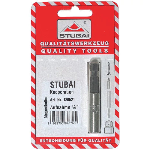 STUBAI Csavarhúzó betéthez mágneses toldószár SB-kartonon
