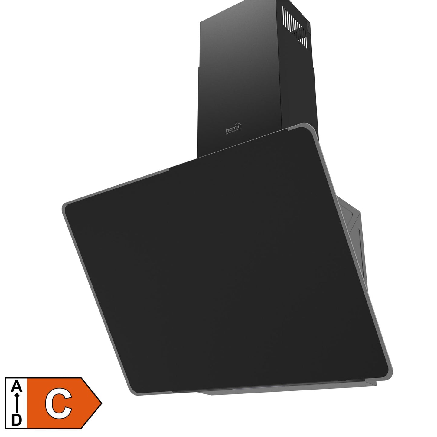 Home KPE 6039G konyhai páraelszívó CYCLONE, érintésvezérlés + kézmozgással vezérlés, három sebességfokozat, légszállítás: 390 m3/h, 105 W, 60 cm