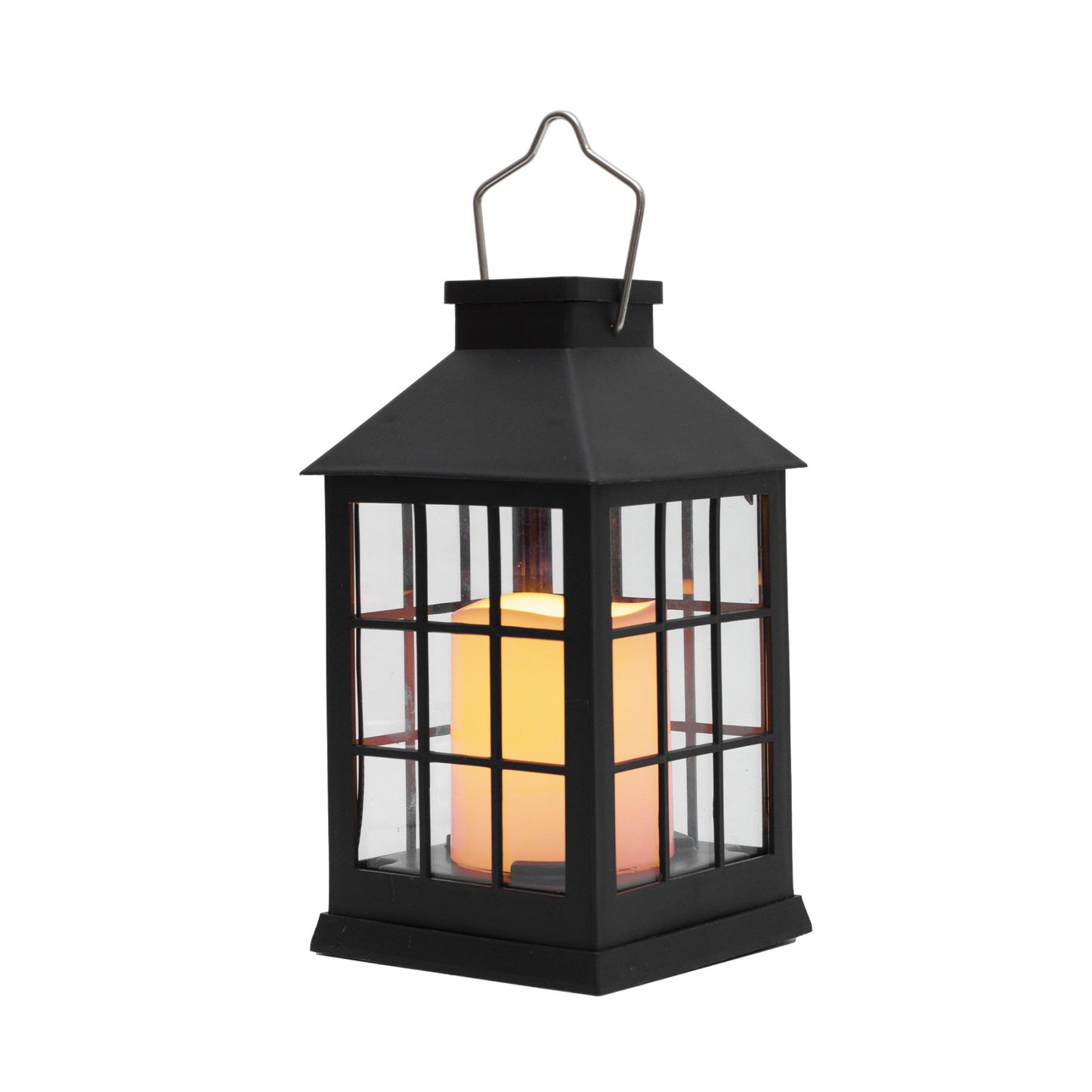 Home MXLTN1 napelemes lámpás, 1db melegfehér LED, valósághű lángeffekt, akkumulátor, 6db-os display