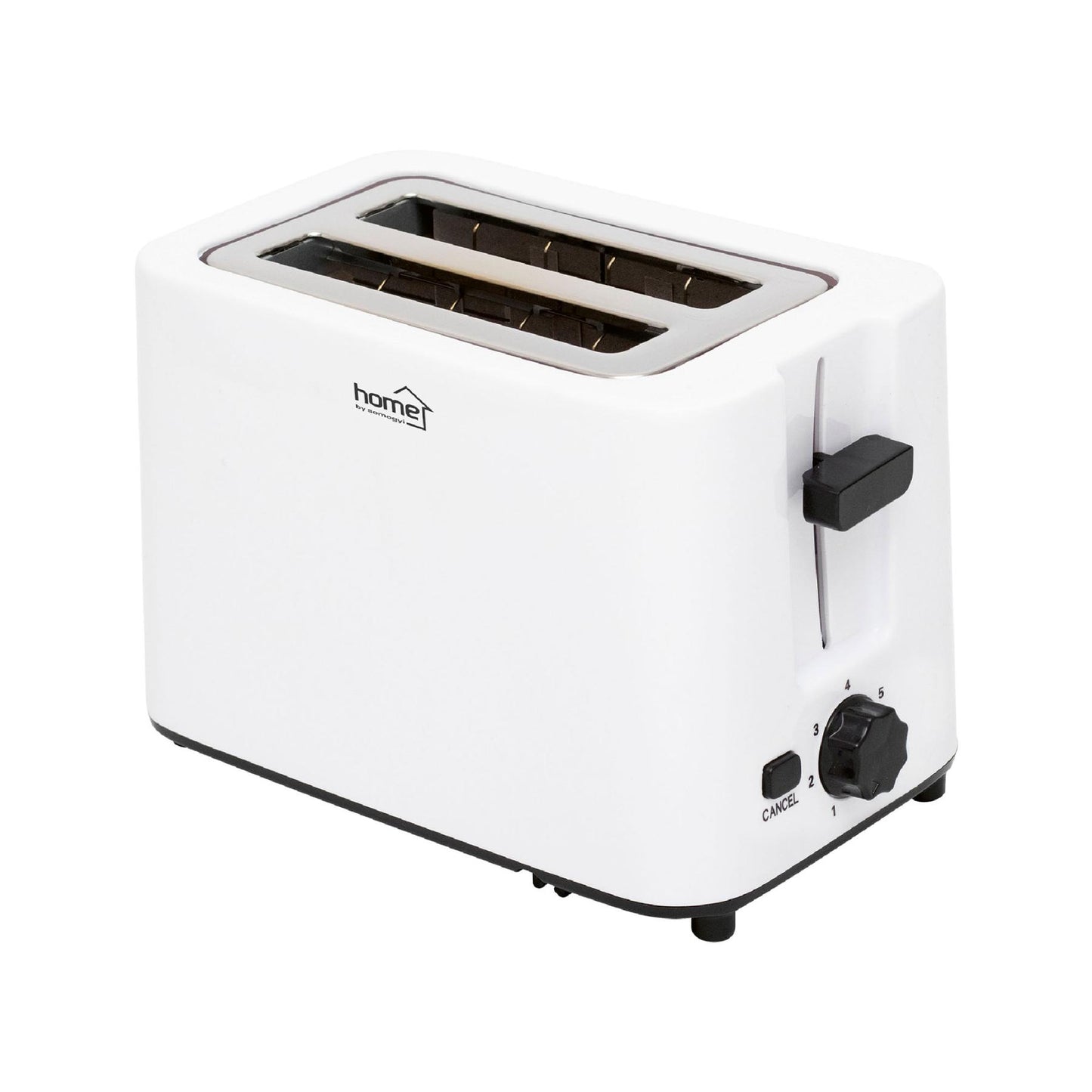 HOME HGKP2 kenyérpirító, 700 W, két szeletes, 7 fokozat, morzsatálca, vezetéktároló