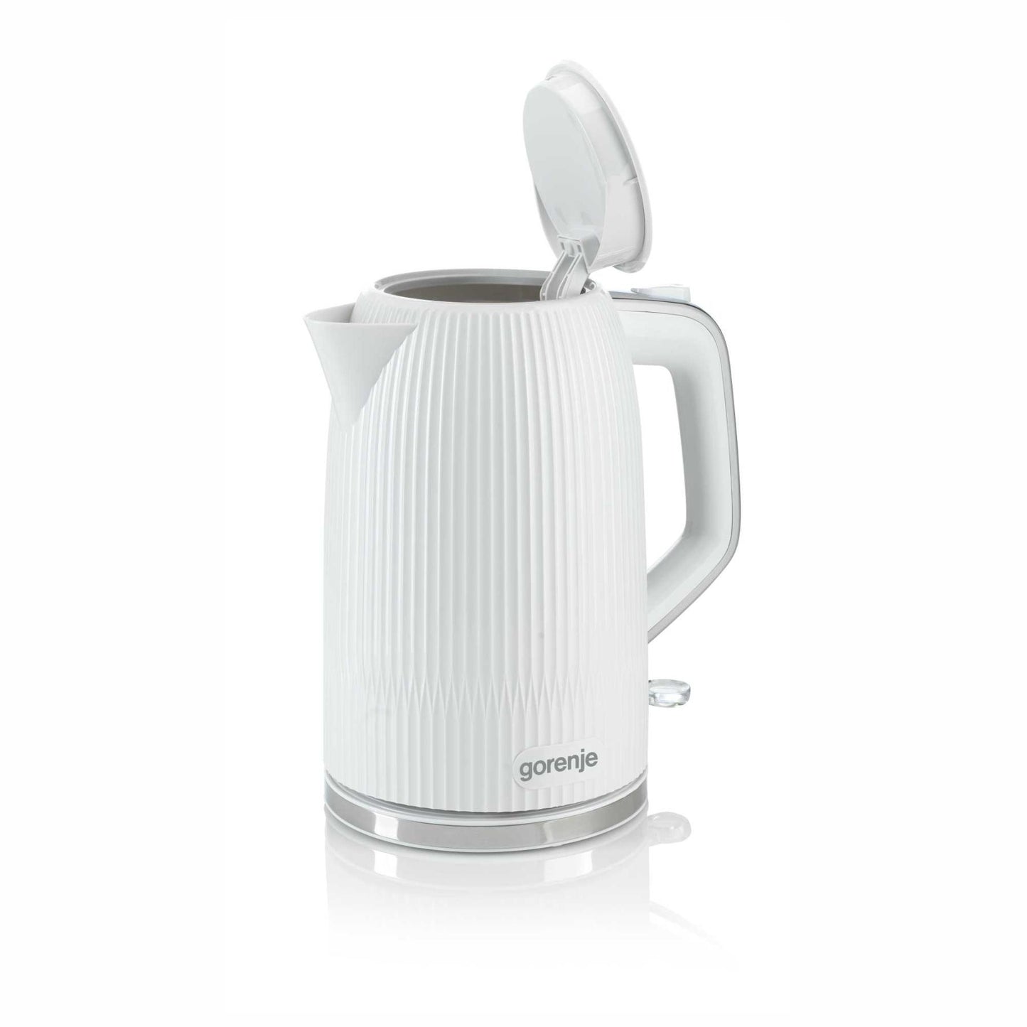 Gorenje K17DPW vízforraló, max. 2200 W, 1,7 liter, LED visszajelző, automatikus kikapcsolás, kábeltároló