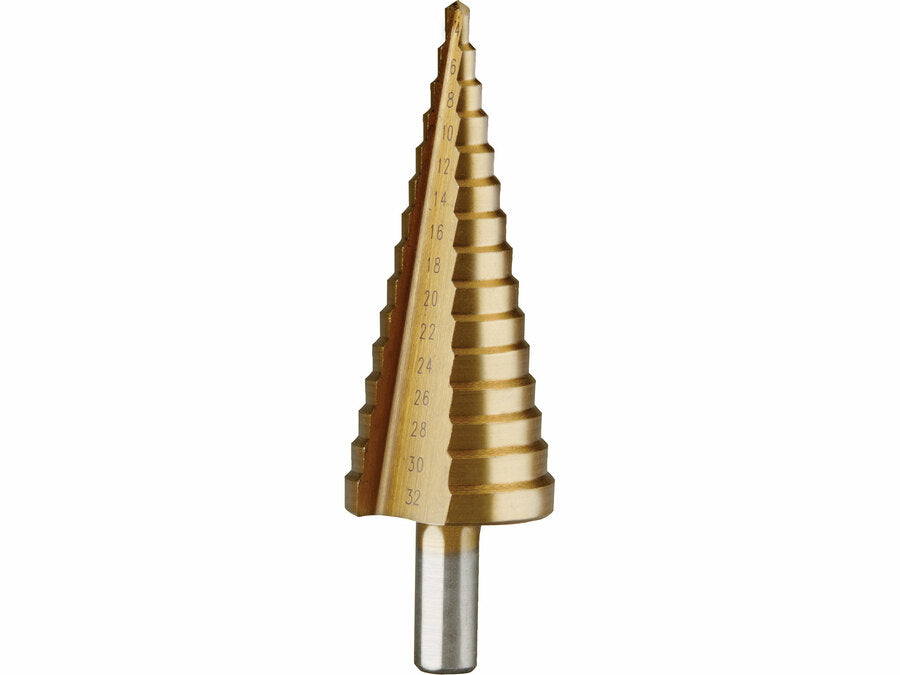 Extol Lépcsős fémfúró, 3db-os készlet, O 4-12/1mm, O 4-20/2mm, O 4-32/2mm