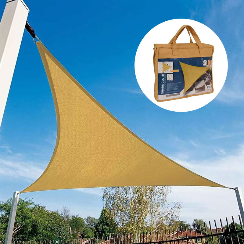 Napvitorla háromszög alakú 3x3x3m okkersárga