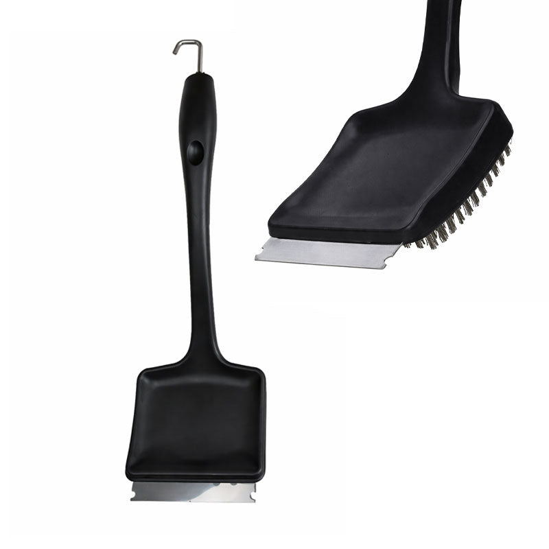 Grilltisztító kefe 2in1 nyeles 49cm
