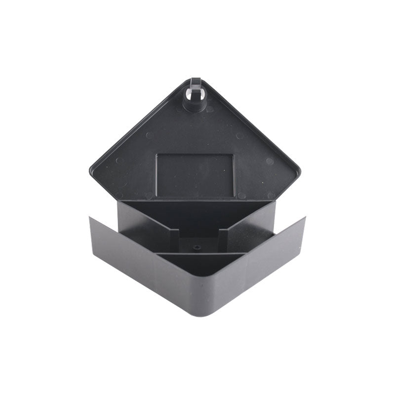 Egérdoboz kulccsal 15,5x9,5x3,2cm sarokba fekete Profi