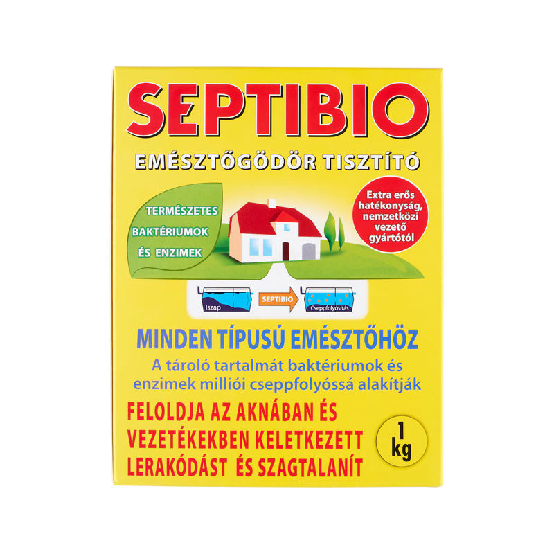 Emésztő és szennyvízhálózat karbantartó enzim Sebtibo