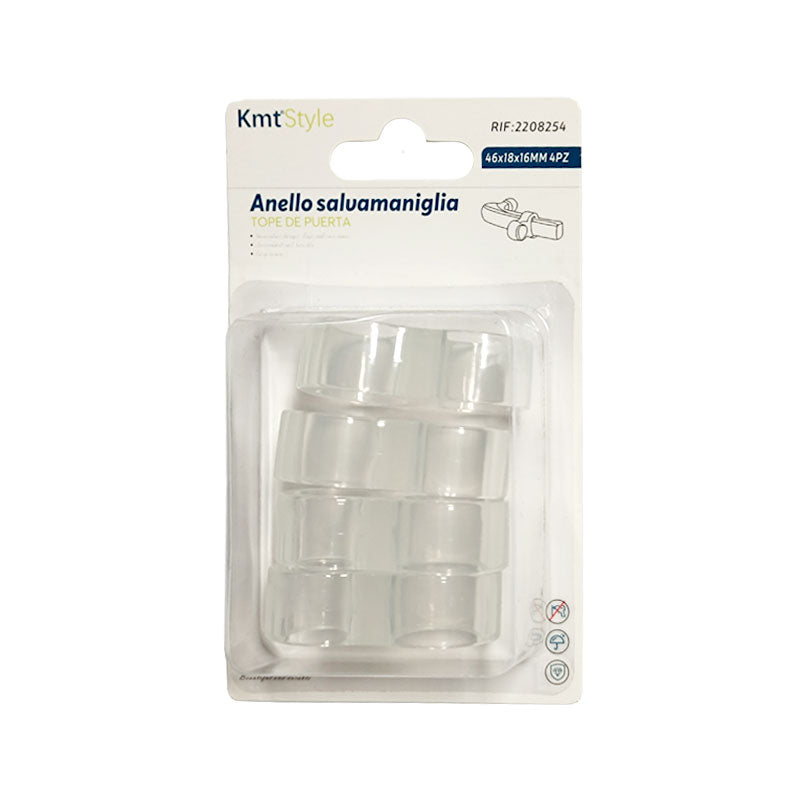 Kilincsütköző szilikon 4db/csomag KMT (12db/karton)