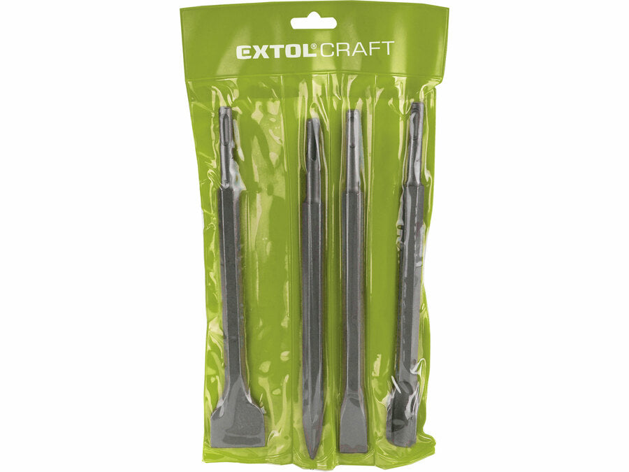 Extol Betonvéső SDS PLUS, 4db-os készlet, 250mm