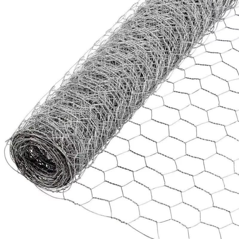 Csibedrót / madárháló 1x25m 13mm szemméret horganyzott