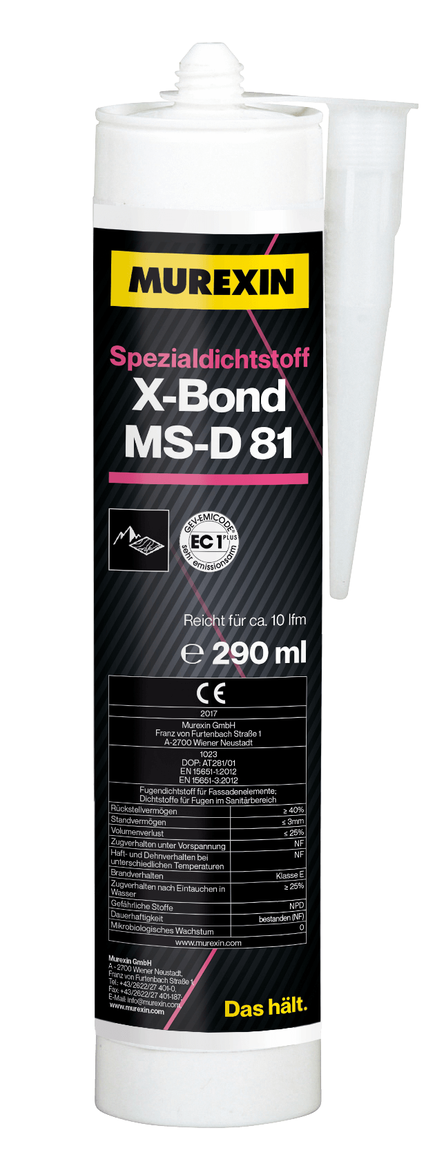 Murexin X-Bond MS-D81 Speciális tömítőanyag