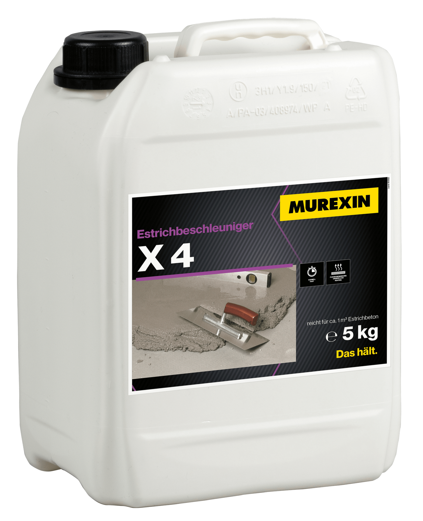 Murexin X 4 Esztrich kötésgyorsító adalékszer