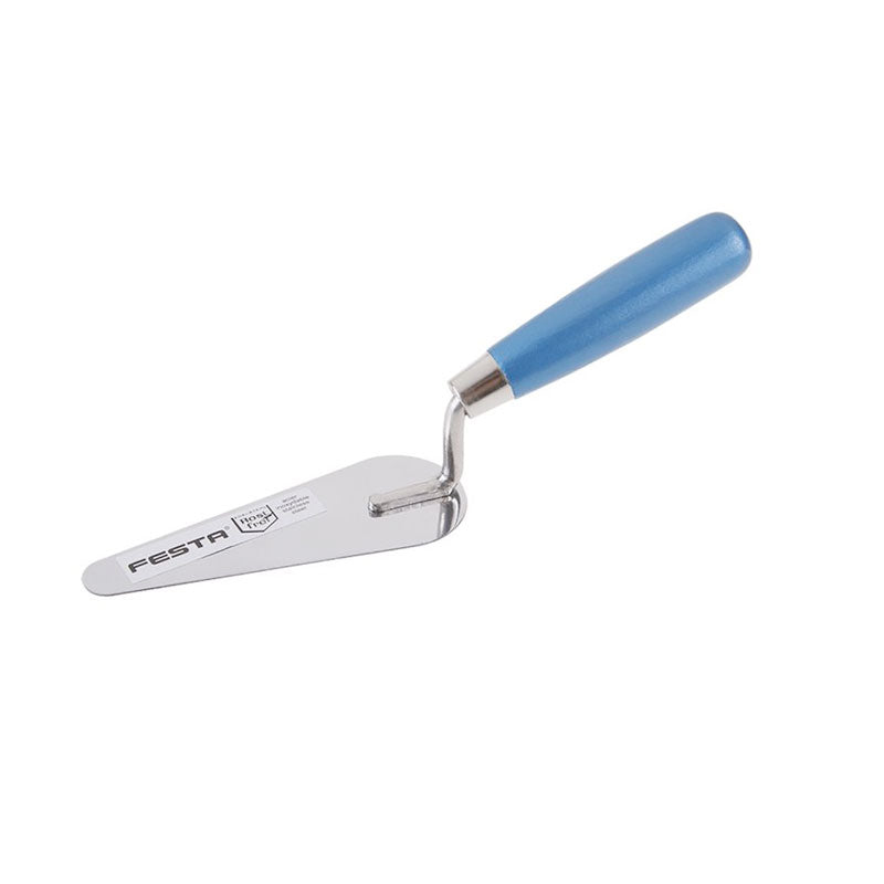 Kőműves kanál macskanyelv 160mm gumis nyéllel rm. Profi Festa