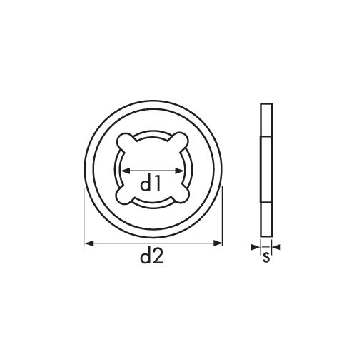 Berner Szorító alátétek