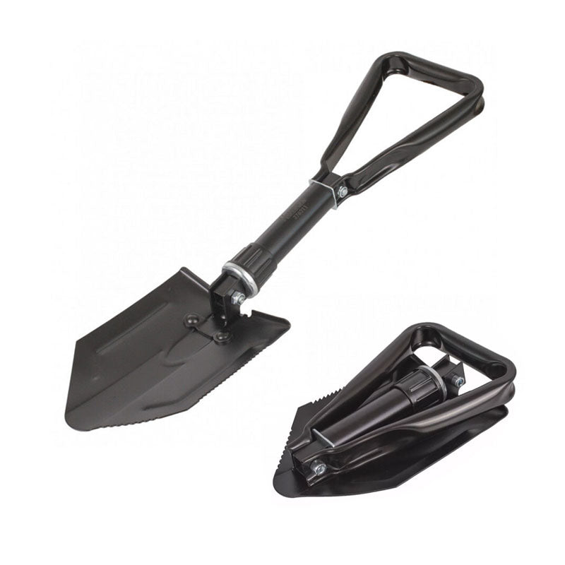 Ásó-lapát összehajtható carbon acél fejjel rövid alumínium nyéllel összecsukható Hoteche