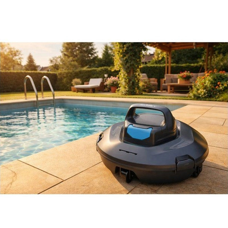 Medencetisztító robot, Marimex SupraVac Trinity, padlótisztítás, akár 15 m²-es medencékhez, 110 perc üzemidő, 180 mikronos szűrő, akadályérzékelő technológia, automatikus működésű