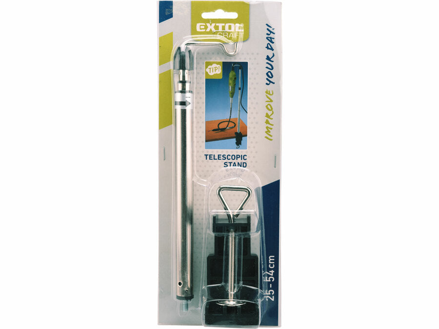 Extol Teleszkópos állvány mini köszörűgépekhez; magasság: 25-54cm