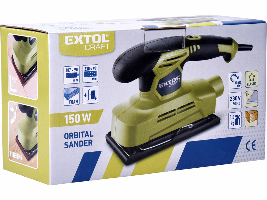 Extol Vibrációs csiszológép, 150W