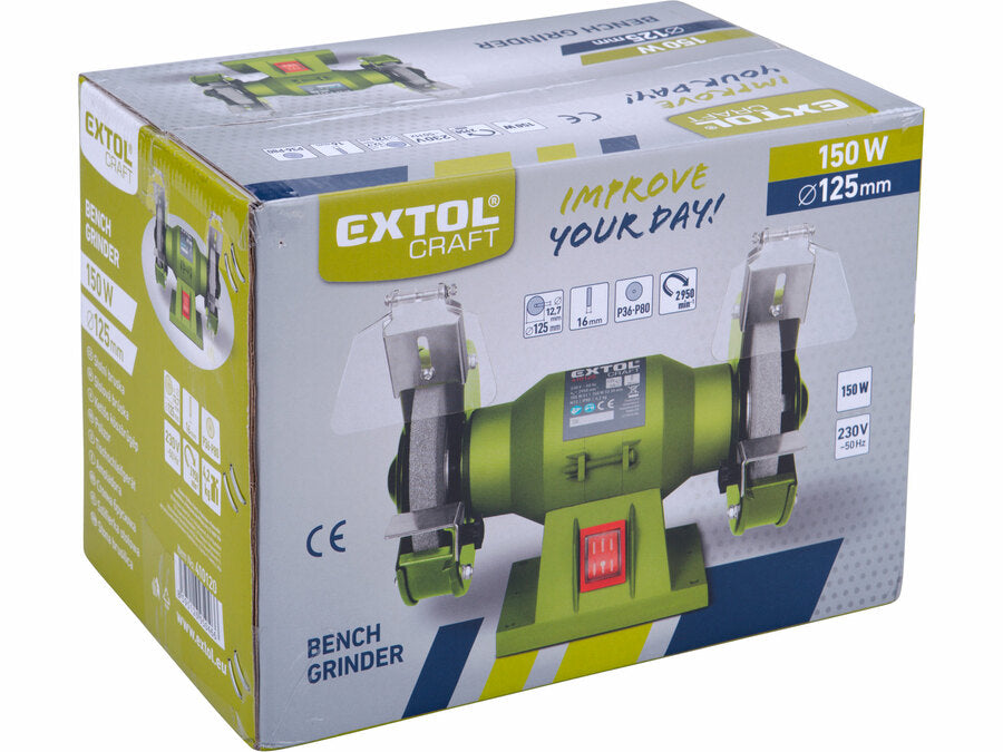 Extol Kettős köszörűgép, 150W