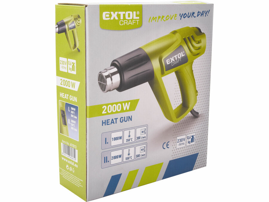 Extol Hőlégfúvó, 2000W