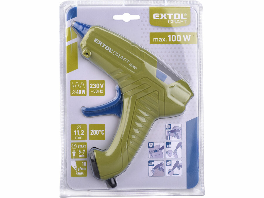 Extol Melegragasztó pisztoly, ⌀ 11mm, 40W
