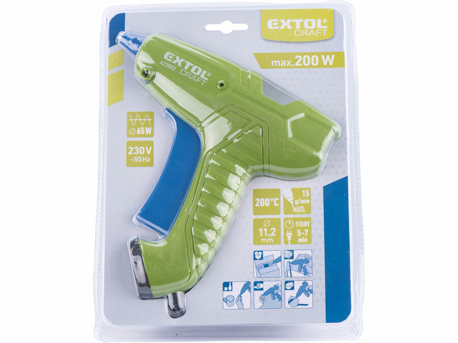 Extol Melegragasztó pisztoly, ⌀ 11mm, 65W