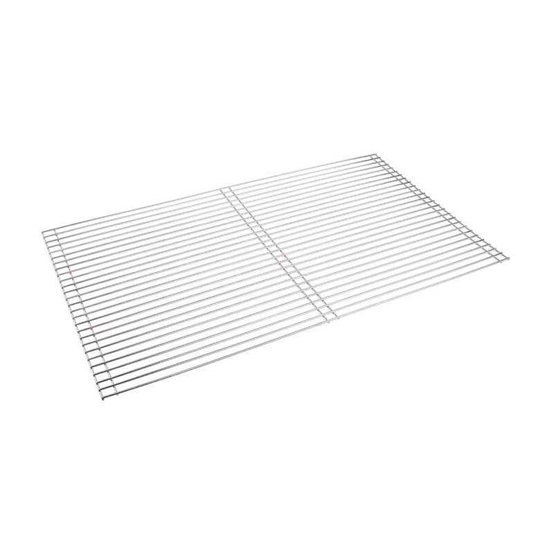 Grillrács 68x40cm krómozott