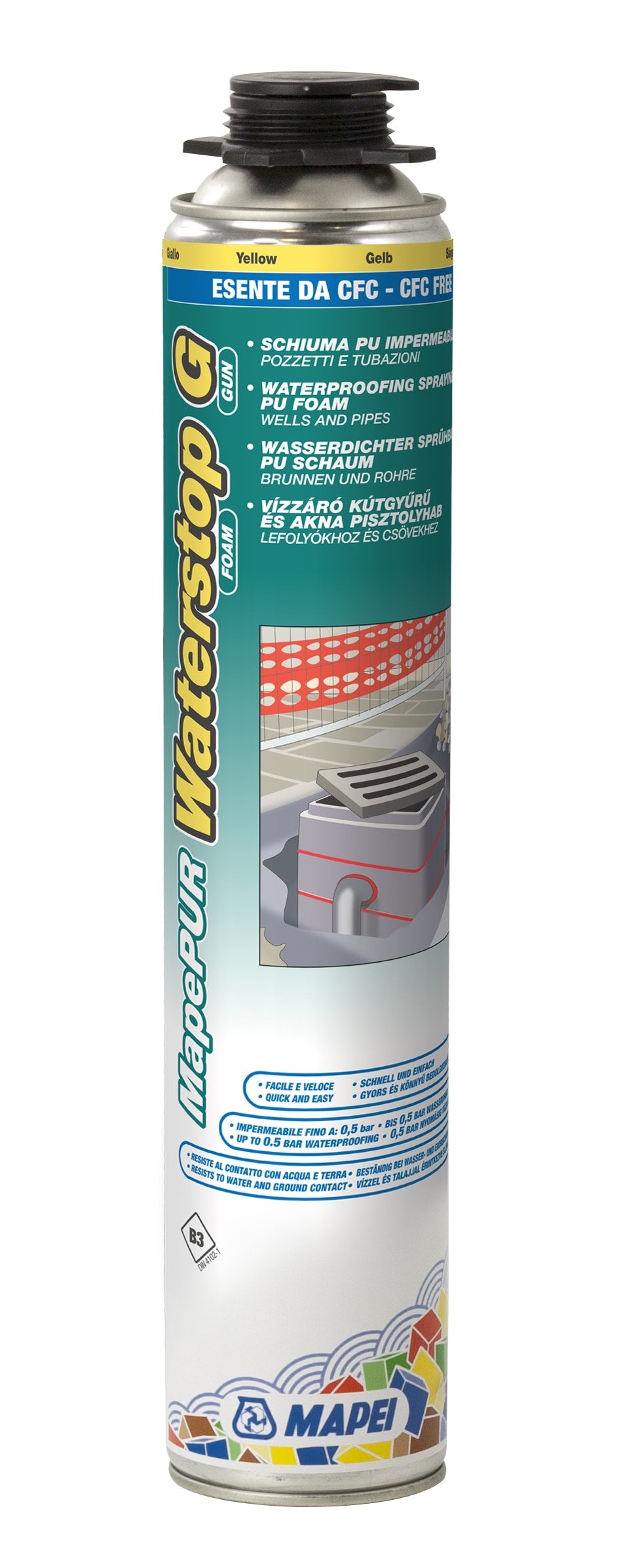 MAPEI CERFIX PROSTEP SAR-SIR - Lépcsőprofil