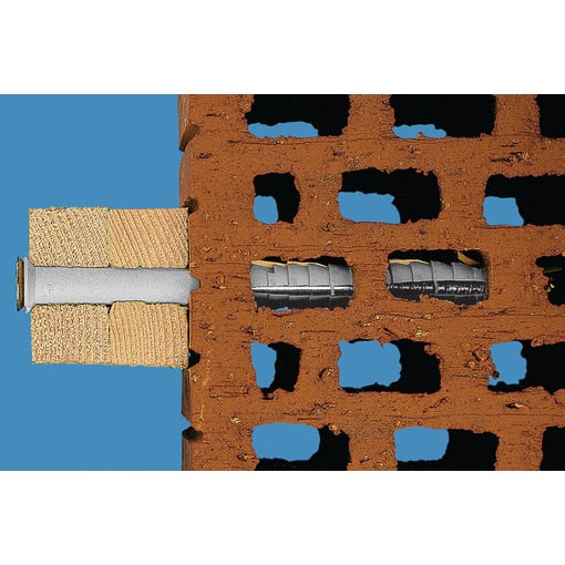 Berner Üreges tégladübel HOLLOWFRAMEfix
