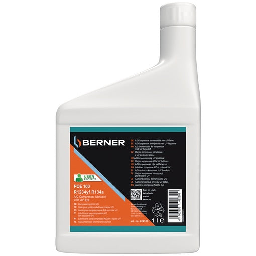 Berner POE 100 R1234YF R134a olaj