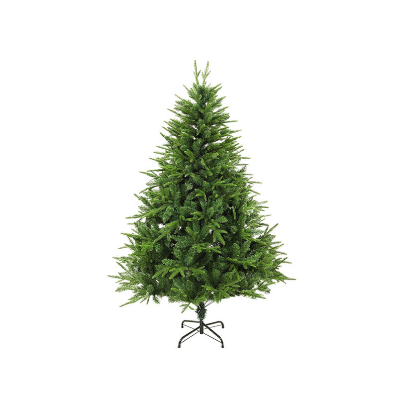 Műfenyő 120cm PE/PVC fém talppal lucfenyő