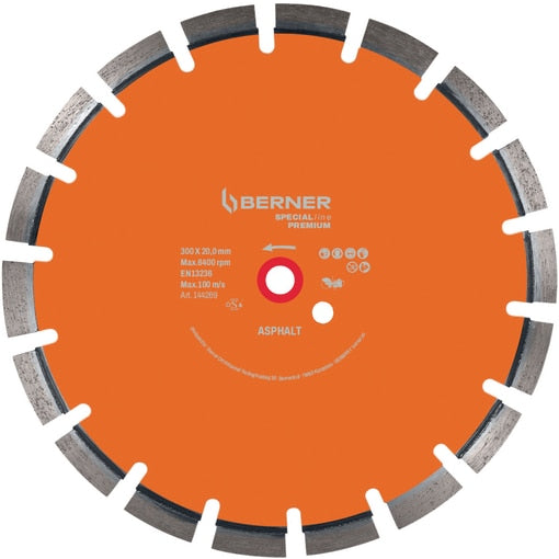 Berner Gyémánt vágókorong aszfalthoz SPECIALline Premium