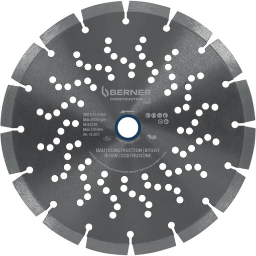 Berner Duo gyémánt vágókorong betonhoz CONSTRUCTIONline Top