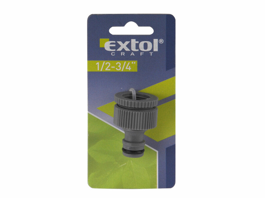Extol Kuplung csatlakozó, 1/2"-3/4"