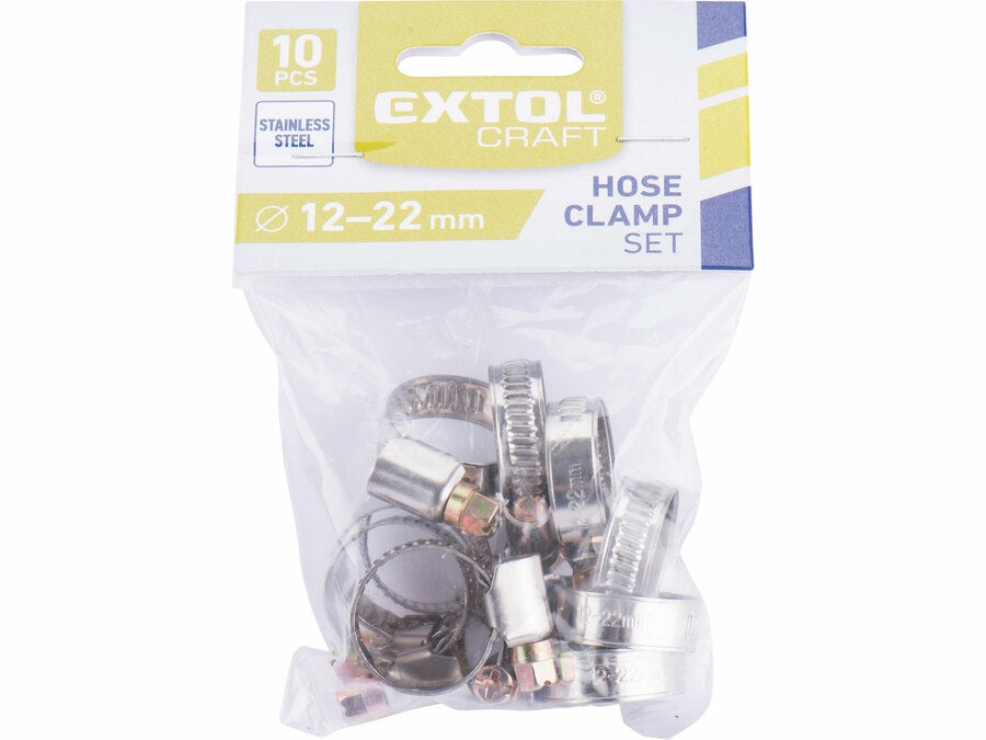 Extol Csőbilincs (awab), 10db-os kiszerelés, 12-22mm
