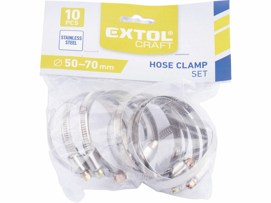 Extol Csőbilincs (awab), 10db-os kiszerelés, 50-70mm