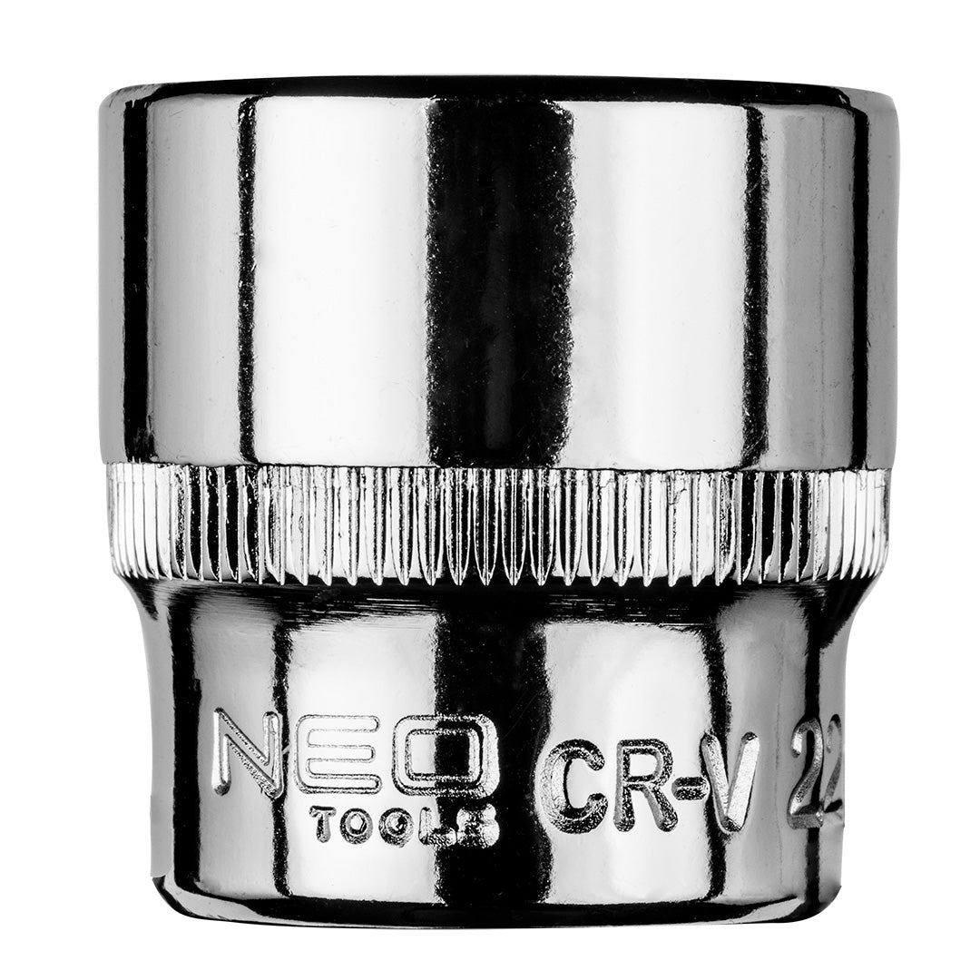 Dugókulcs 22mm 3/8" hatlapú Neo