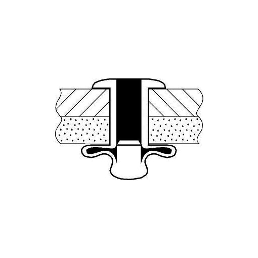 Berner Szétnyíló popszegecs